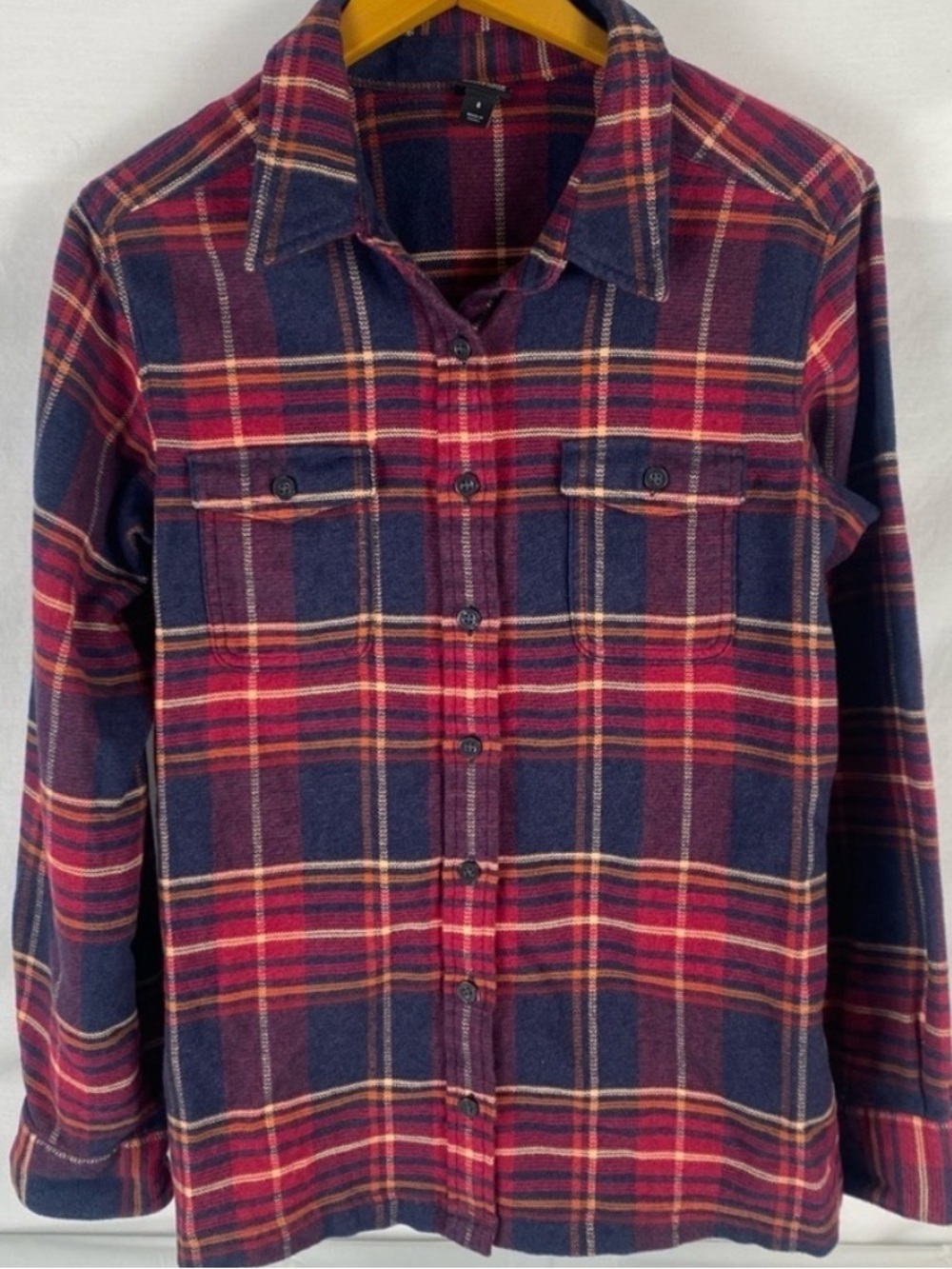 Patagonia Long Sleeve Fjord Flannel Shirt Checkered Insulated